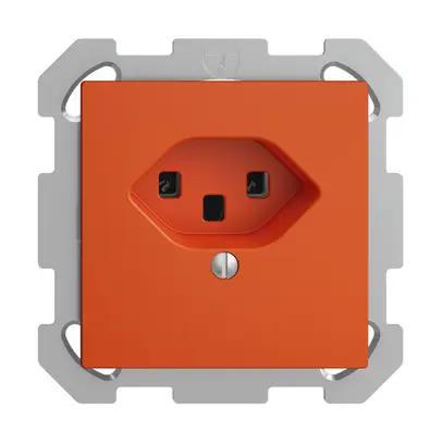 Presa INC EDIZIOdue T23 16A arancione, morsetti a vite 