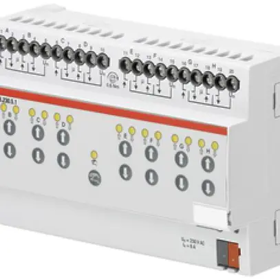 Actionneur de jalousie KNX AMD 8-fois 6A 230VAC, manuel 