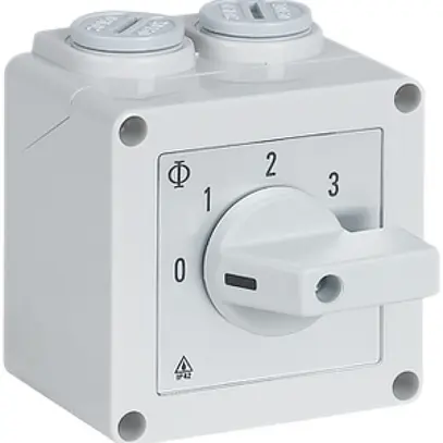 Interruttore rotativo AP K&N grigio 20A 660V 5/1L 