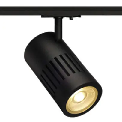 Lampada LED SLV STRUCTEC TRACK 24W 2700lm 3000K 36° adattatore 1-fase nero 