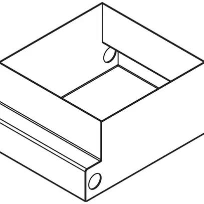 Einbetonierdose Lanz 8 FLF quadratisch 