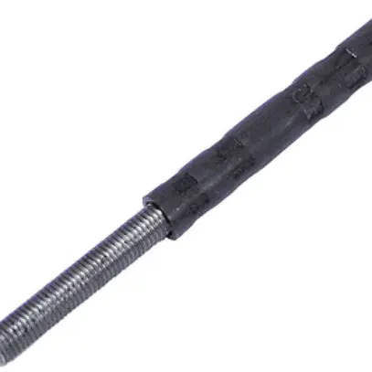 Tubo di prolunga Flury TE 3 per messa a terra, ac nudo, Ø 17mm 