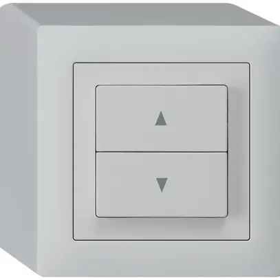 Pulsante per tapparelle AP kallysto 2 tasti di comando grigio chiaro mors.inn. 