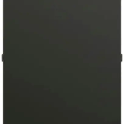 Capot central ABB-Tenton, pour unité de poussoir petit, noir mat 