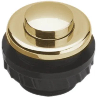 Poussoir de sonnerie INC MKO 1365 laiton 