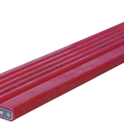 Cavo piatto Woertz Combi 5×2.5+2×1.5mm² senza alogeni rosso Cca 