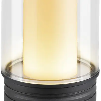 Testa d.lampa.LED SLV M-POL M Clear 11W 590lm 927/930 IP65 Ø122.6mm antr. 