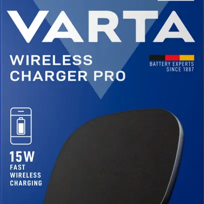 Caricabatterie VARTA Wireless Charger Pro potenza di carica 15W USB-C PD Qi 