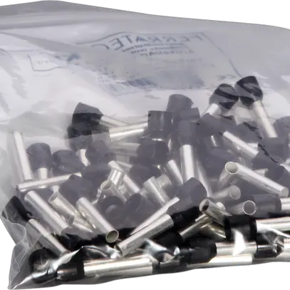 Embout de câble type A isolé 6mm²/18mm noir 