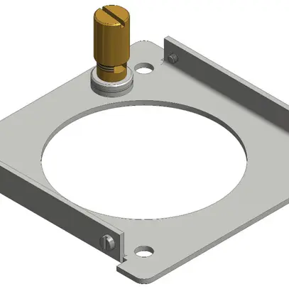 Placca di base Ellipse Al bianco, IP54 