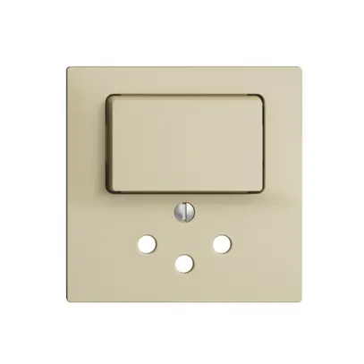 Kit frontal EDIZIOdue vanille 60×60mm T12 