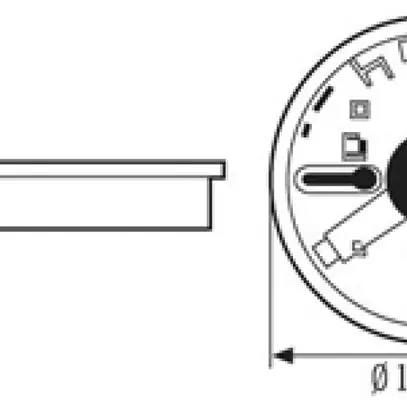 Scatola AP per Protector K bianco 