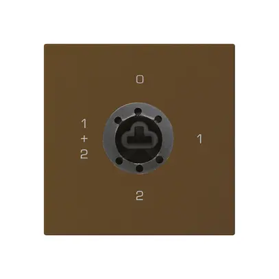 Intérieur interrupteur à clé kallysto 1/1L brun p.serrure de sûreté s.cylindre 