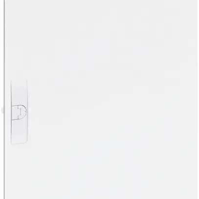 Porta destra Hager 519×1069×12mm IP30 bianco puro 