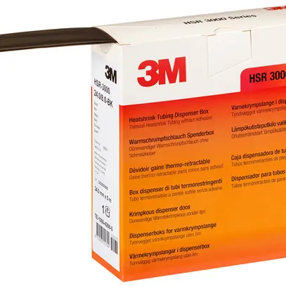 Gaine rétractable 3M HSR/18/6 noir 5m 