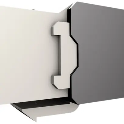 Modulo di raccordo RJ45 Cecoflex cat.6A Keystone, non schermato, bianco 
