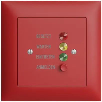 UP-Türstation für Rufleuchte deutsch, EDIZIOdue berry 