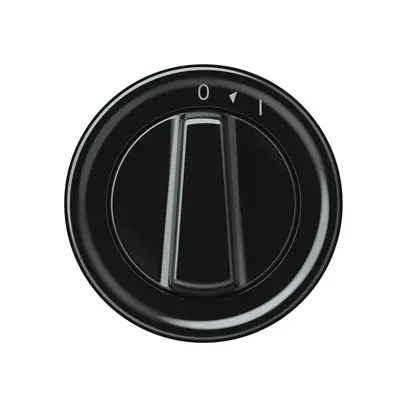 Pulsante rotativo origin 1P 0<1 1P 0<1 10A 230V 60×60mm nero 