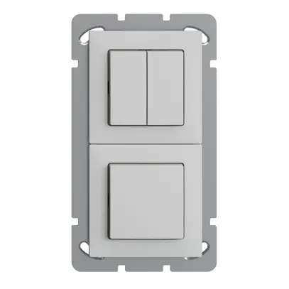 Combinaison ENC EDIZIOdue 1/1P+3/1P gris clair 