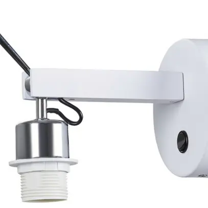 Applique SLV FENDA Switch E27 40W Ø120×215mm blanc 