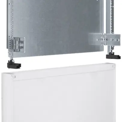 Kit Hager univers N 450×500mm avec plaque de montage 