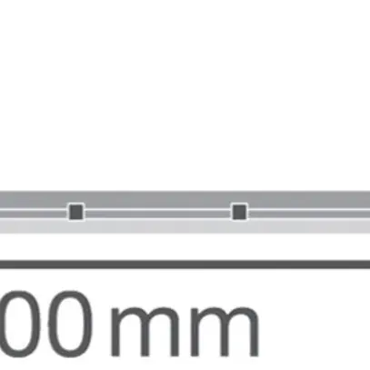 LED-Feuchtraumleuchte LEDVANCE DP 1500 81W 11000lm 840 IP65 1.5m grau 