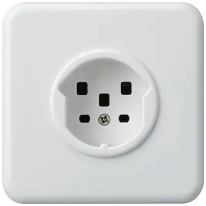Prise ENC basico T25 BMI blanc 