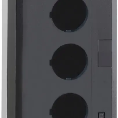 Scatola di comando AP Schneider Electric 3 elementi grigio chiaro 