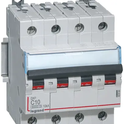 Leitungsschutzschalter Legrand C 4P 25A 6000A/10kA 