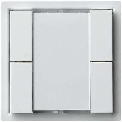 Poussoir multifonction ENC KNX kallysto quadruple blanc 