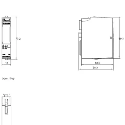 Module électronique API Siemens SIMATIC ET200SP F-DQ 4×24VDC/2A PM HF A0 