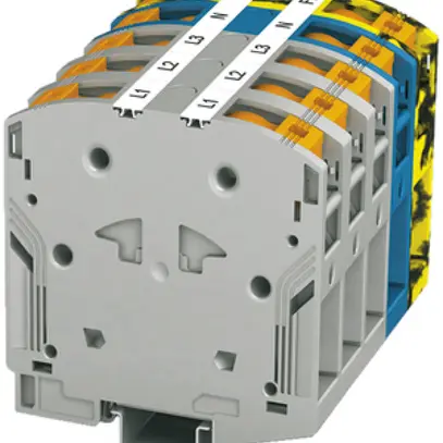 Bloc de bornes L1/L2/L3/N/PE 6…35mm² 