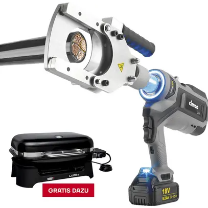 Set tronchese Cimco CimCut 85 Ø85mm incl. griglia elettrica Weber Lumin 