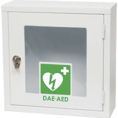 Scatola murale per defibrillatore SAVER ONE, IP20, con allarme, bianco 