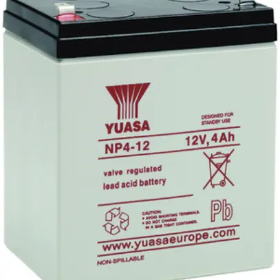 Accu Yuasa NP 4-12 12VDC 4 AH 