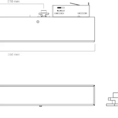 Luminaire d.sécurité LED Sylvania LifeSafe TRK 1.3W 140lm 757 bat3hbt no Stucchi 