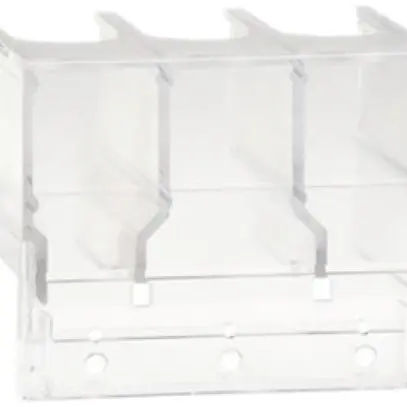 Cache-bornes ABB OTS125T3P, für OT100-125F3, 3 pôles, transparent 