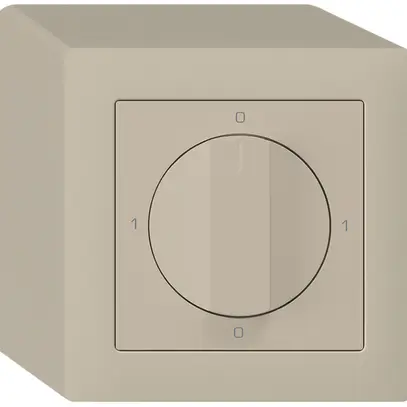 Interruttore rotativo AP kallysto 5/1L beige con manopola 