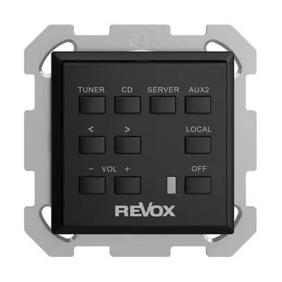 Comando da parete INC Revox EDIZIOdue nero 