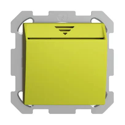 Interruttore Hotelcard INC 250VAC 1L EDIZIOdue lemon 