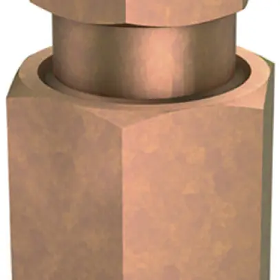 Manicotto di controllo AL 4 bronzo conico, Ø 8mm/8mm, classe H 