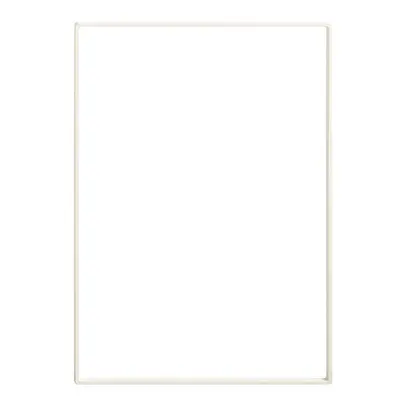 Cadre complémentaire EDIZIOdue prestige 3×2 blanc 