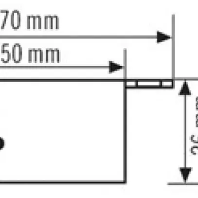 Interrupteur crépusculaire ESYLUX CDS-E, blanc 