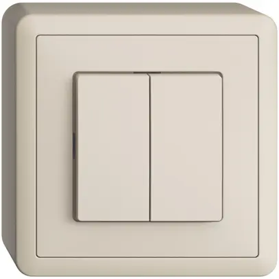 Interrupteur AP EDIZIOdue 1/3+3/1P crema 