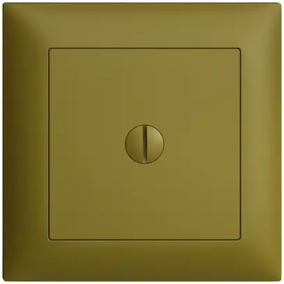 Plaque d'obturation EDIZIOdue olive 