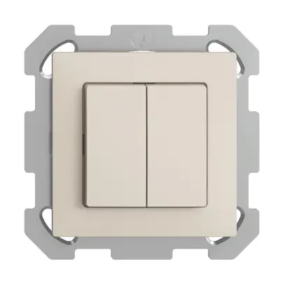 Interruttore INC EDIZIOdue 1/3+3/1P crema 