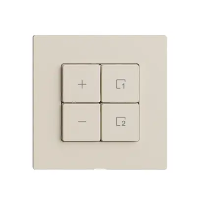 Dimmer Uni-LED 1K/4T scena WLAN Edue Wiser crema 