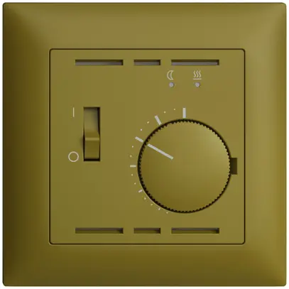 Termostato ambiente INC EDIZIOdue olive con sonda et cavo 
