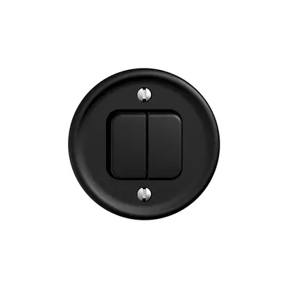 Kit frontale STANDARDdue nero bottone doppio 