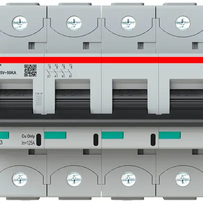 Disgiuntore ABB S804P-K125 4P 400V K-125A 50kA 6.5UM 